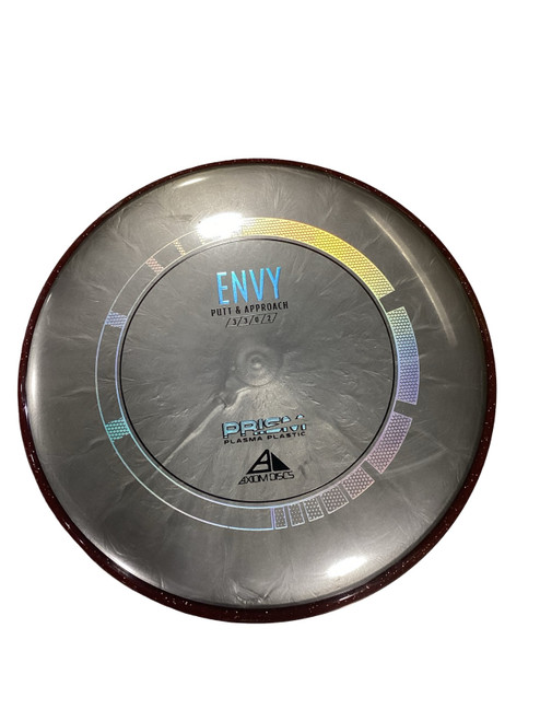 Vist Large View of Product Image Which is Used Axiom PRISM ENVY Disc Golf Putter Grey