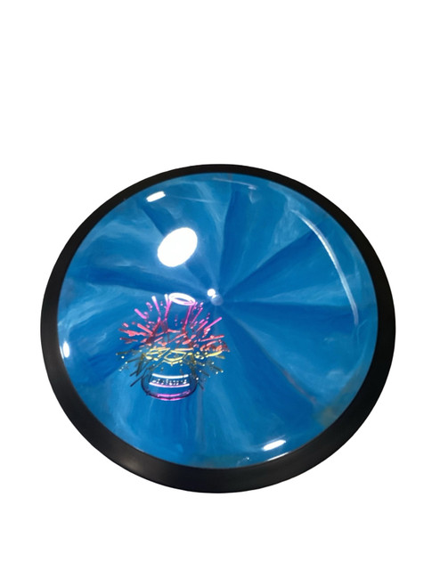 Vist Large View of Product Image Which is Used MVP LAB SECOND COSMIC NEUTRON WAVE Disc Golf Driver Navy Blue