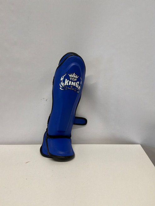 Vist Large View of Product Image Which is Used Martial Arts Shin Pads Royal Blue MD