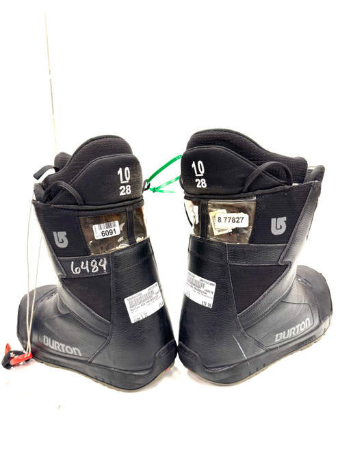 Vist Large View of Product Image Which is Used Burton BOA PROGRESSION Mens Snowboard Boots Black Senior 10
