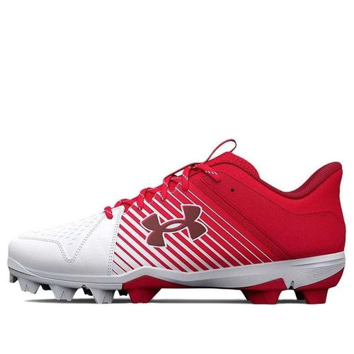 Vist Large View of Product Image Which is NEW Under Armour LEADOFF LOW RM Youth Baseball Cleats 2.5