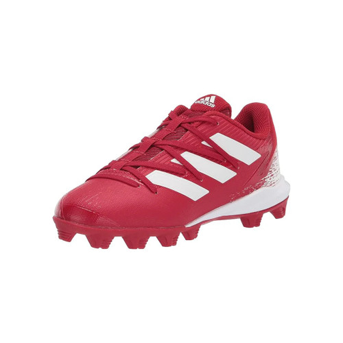 Vist Large View of Product Image Which is NEW Adidas AFTERBURNER 8 MD Youth Baseball Cleats 2.5