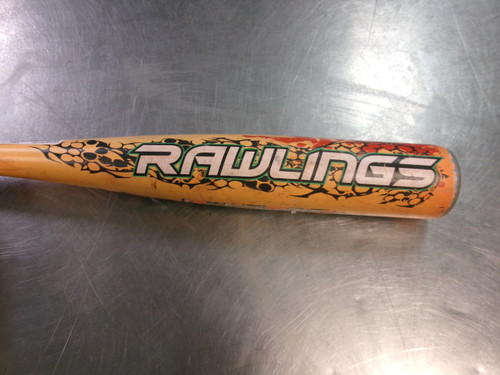 Vist Large View of Product Image Which is Used Rawlings RAPTOR BB/SB T-Ball Bat 24"
