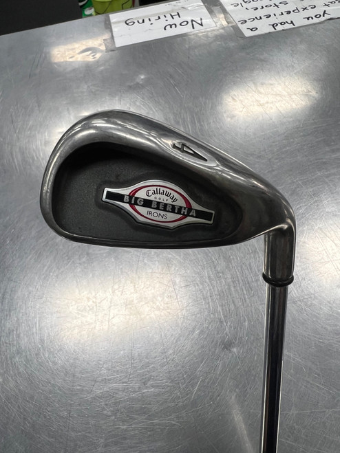 Vist Large View of Product Image Which is Used Callaway BIG BERTHA 2002 Mens Individual Iron RH 4 Iron
