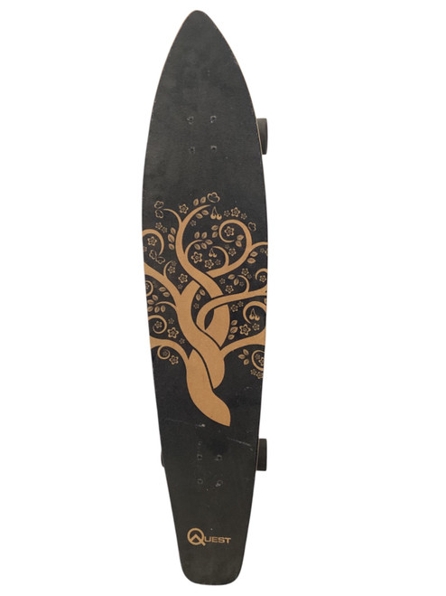 Vist Large View of Product Image Which is Used Quest Complete Skateboard Black Long