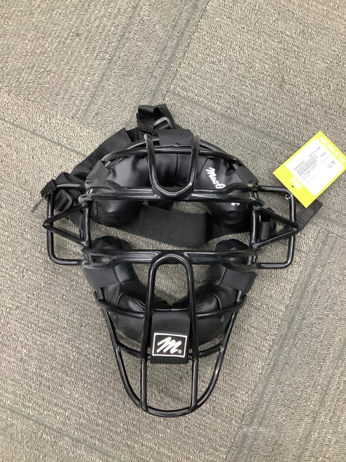 Vist Large View of Product Image Which is Used MacGregor BLACK Catchers Mask Black
