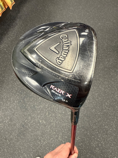 Vist Large View of Product Image Which is Used Callaway RAZR X BLACK Mens Driver RH 9.5 Degree