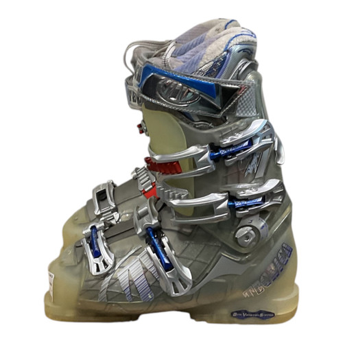 Vist Large View of Product Image Which is Used Tecnica VENTO 3.8 Womens DH Ski Boot Grey 245 MP - M06.5 - W07.5