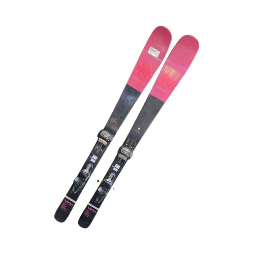 Vist Large View of Product Image Which is Used Volkl YUMI 147/TYROLIA BINDINGS Womens DH Ski/Binding Black 147 cm