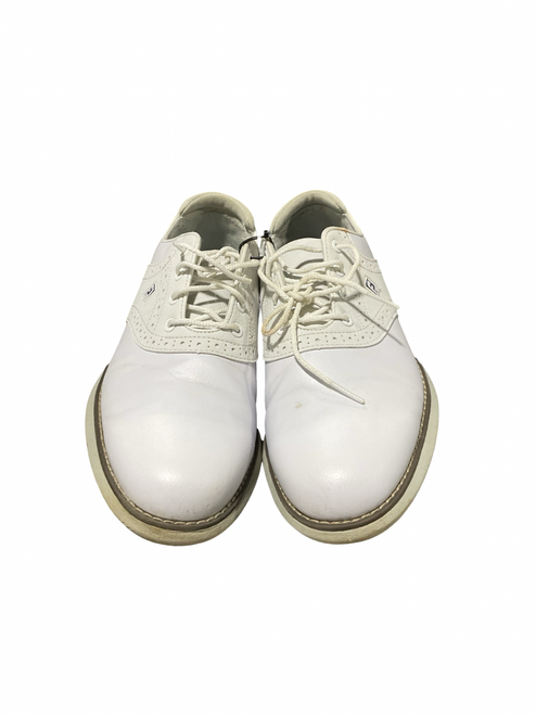 Vist Large View of Product Image Which is Used Foot Joy Mens Golf Shoes White Senior 6