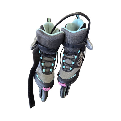 Vist Large View of Product Image Which is Used Rollerblade ZETRA BLADE WMNS SZ 7 ROLLER BLADES Senior Rec Fitness Skates Black Senior 7