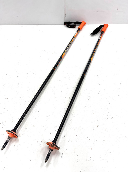 Vist Large View of Product Image Which is Used KERMA 115 Mens DH Ski Pole Black 115 cm / 46 in