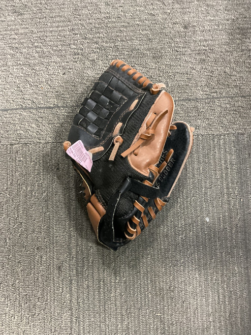 Vist Large View of Product Image Which is Used Adidas EAZY CLOSE BB/SB Glove T-ball Black 9 1/2"