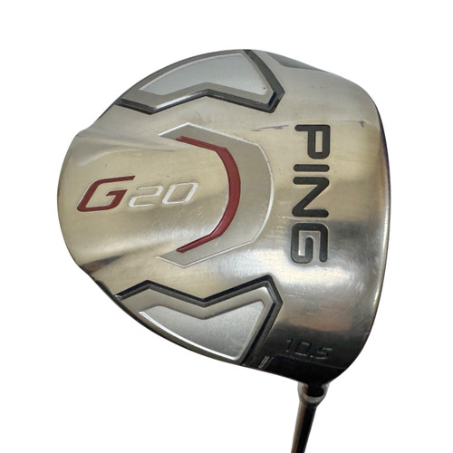 Vist Large View of Product Image Which is Used Ping G20 Men's RH 10.5 Degree Driver Regular Flex Graphite Shaft