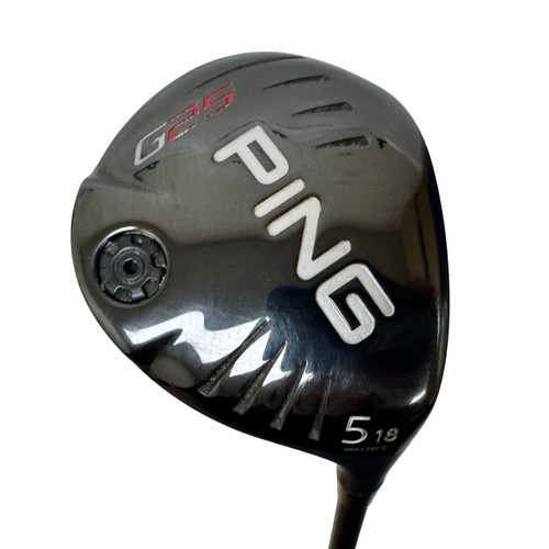 Vist Large View of Product Image Which is Used Ping G25 Men's RH 5 Wood Regular Flex Graphite Shaft