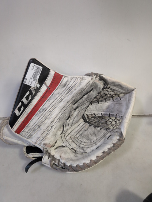 Vist Large View of Product Image Which is Used CCM PREMIER Inter Goalie Catcher White
