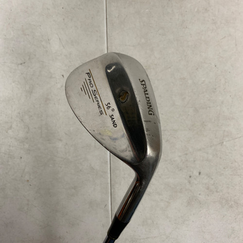 Vist Large View of Product Image Which is Used Spalding PRO SERIES Golf Wedge Mens RH 56 Degree