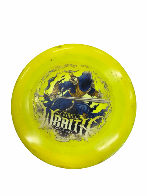 Vist Large View of Product Image Which is Used Innova WRAITH Disc Golf Driver Yellow
