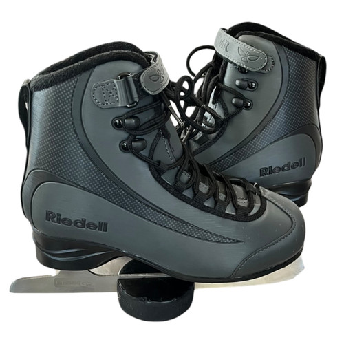 Vist Large View of Product Image Which is Used Riedell SPIRAL Womens Softboot Skate Black Senior 7