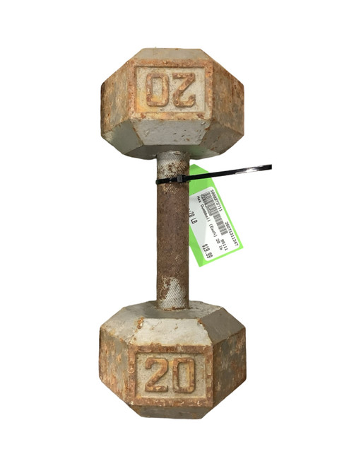 Vist Large View of Product Image Which is Used Hex Dumbbell (Each) 20 lb