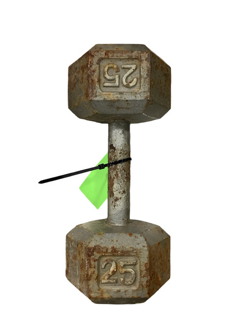 Vist Large View of Product Image Which is Used Hex Dumbbell (Each) 25 lb