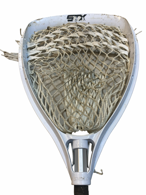 Vist Large View of Product Image Which is Used STX 6000 Mens Goalie Stick White