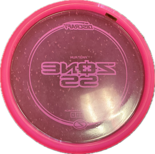 Vist Large View of Product Image Which is Used Discraft ZONE SS Disc Golf Putter Pink