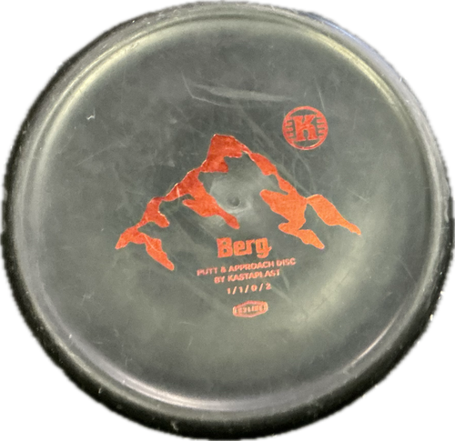 Vist Large View of Product Image Which is Used Kastaplast BERG Disc Golf Putter Black