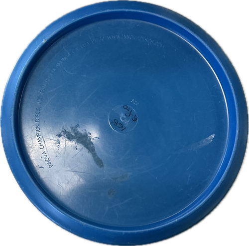Vist Large View of Product Image Which is Used Innova PIG Disc Golf Mid Range Royal Blue