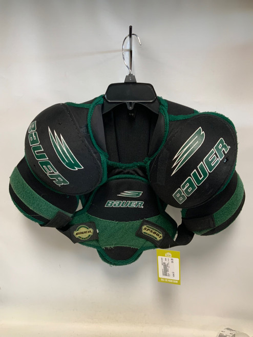 Vist Large View of Product Image Which is Used Bauer IMPACT SP500J Junior Shoulder Pads LG