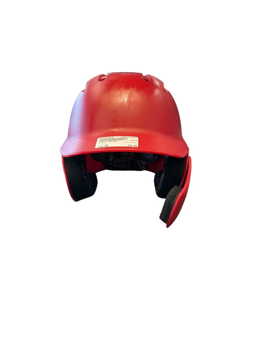 Vist Large View of Product Image Which is Used Victus HELMET Batting Helmet No Mask Red SM