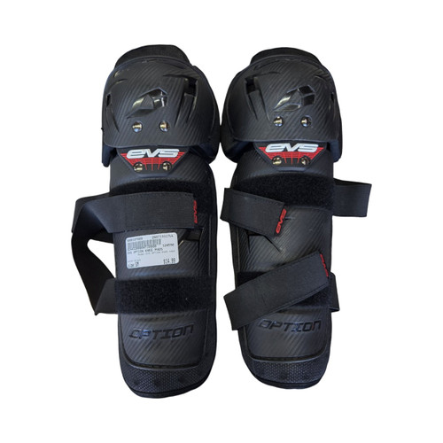 Vist Large View of Product Image Which is Used EVS OPTION KNEE PADS Adult Knee Guard Black SM