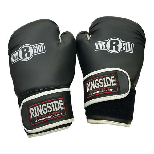 Vist Large View of Product Image Which is Used Ringside BG15 BOXING GLOVES Boxing Gloves Black MD