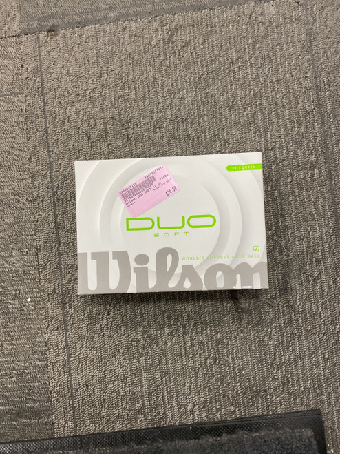 Vist Large View of Product Image Which is Used Wilson DUO SOFT 12 Pack - Golf Balls