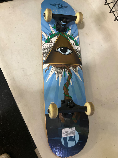 Vist Large View of Product Image Which is Used Kryptonics KRYPTONICS SKATEBOARD Complete Skateboard Black Regular