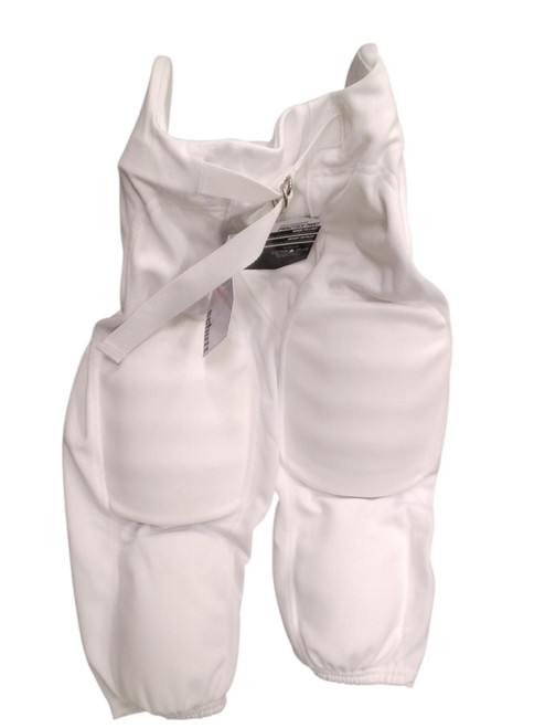 Vist Large View of Product Image Which is Used Schutt Adult FB Integrated Pants White MD
