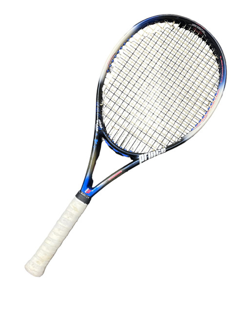 Vist Large View of Product Image Which is Used Prince THUNDER CLOUD Adult Tennis Racquet Navy Blue Unknown