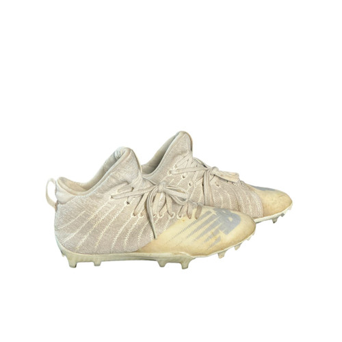Vist Large View of Product Image Which is Used New Balance LAX Cleats Womens White Senior 7.5