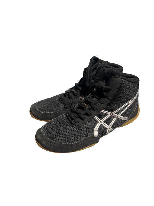 Vist Large View of Product Image Which is Used Asics Wrestling Shoes Black Junior 04