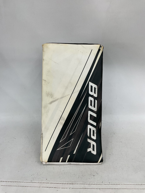 Vist Large View of Product Image Which is Used Bauer SUPREME S190 Inter Goalie Blocker White