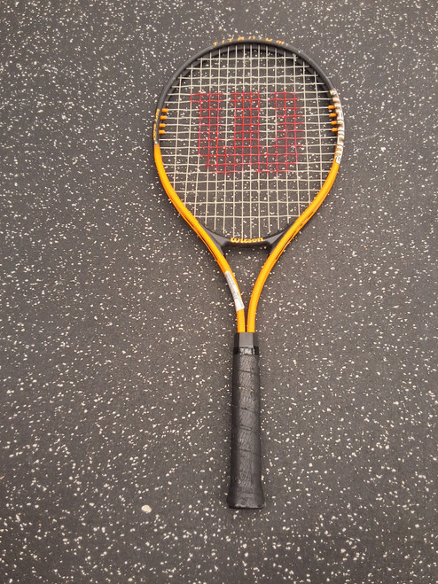 Vist Large View of Product Image Which is Used Wilson NEMESIS IV Adult Tennis Racquet Green Unknown