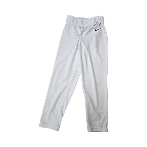 Vist Large View of Product Image Which is Used Nike BASEBALL PANT YOUTH SM BB/SB Pant Boys White SM