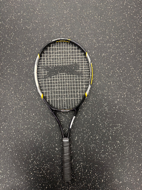 Vist Large View of Product Image Which is Used Slazenger QUAD TOUR JR Junior Tennis Racquet Black 26"