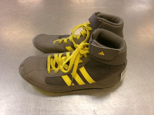 Vist Large View of Product Image Which is Used Adidas Wrestling Shoes Black Junior 05
