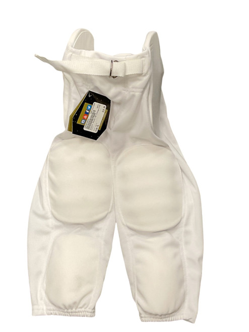 Vist Large View of Product Image Which is Used Schutt Youth FB Integrated Pants White XL