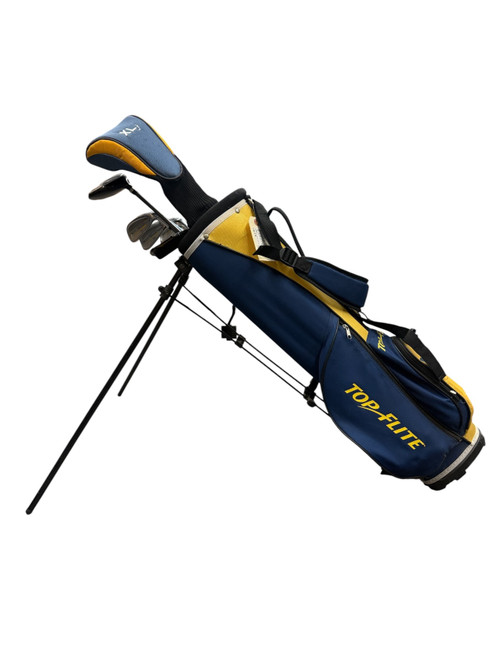 Vist Large View of Product Image Which is USED TOP FLITE XL J JR RH 8 PIECE PACKAGE GOLF SET