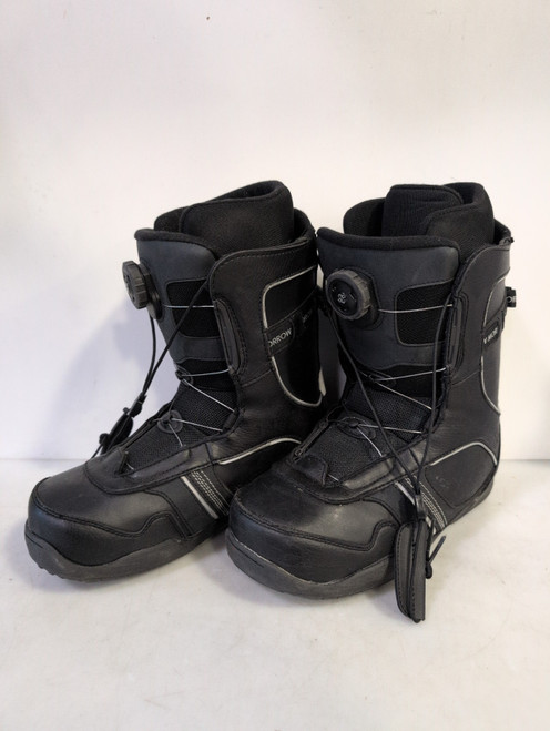 Vist Large View of Product Image Which is Used Morrow BOOT Mens Snowboard Boots Black Senior 8