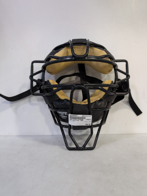 Vist Large View of Product Image Which is Used Rawlings LWMX Umpire Mask