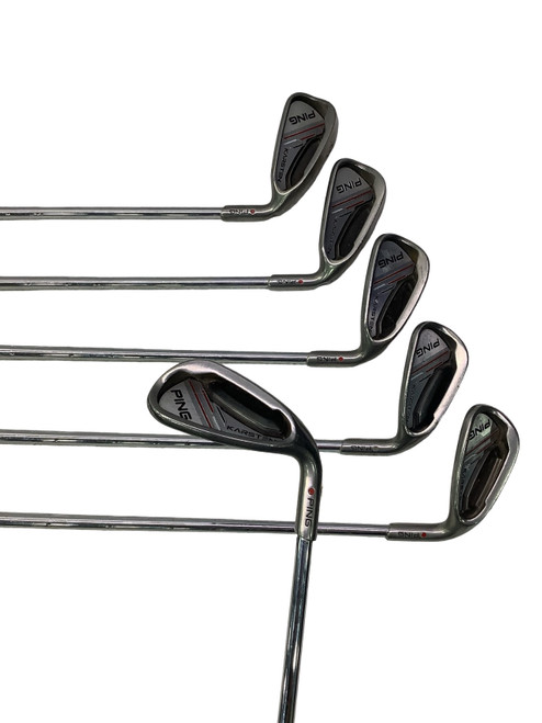 Vist Large View of Product Image Which is Used Ping KARSTEN RED DOT 6-SW Mens Iron Set RH 6I-SW