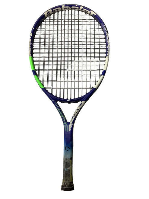 Vist Large View of Product Image Which is Used Babolat DRIVE JR 23 Junior Tennis Racquet Royal Blue 23"